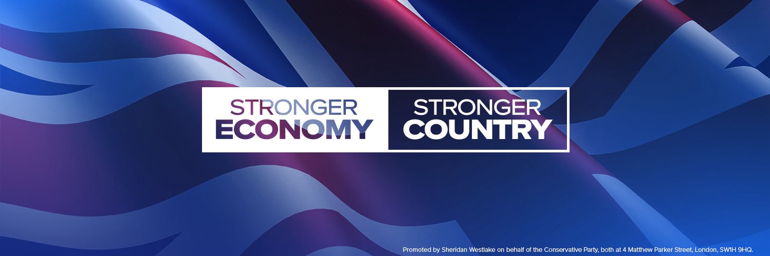 Vote Conservative's banner