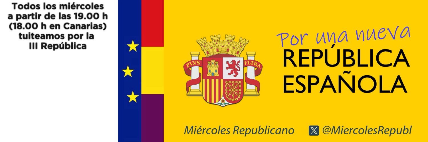 Miércoles Republicano ❤️💛💜's banner