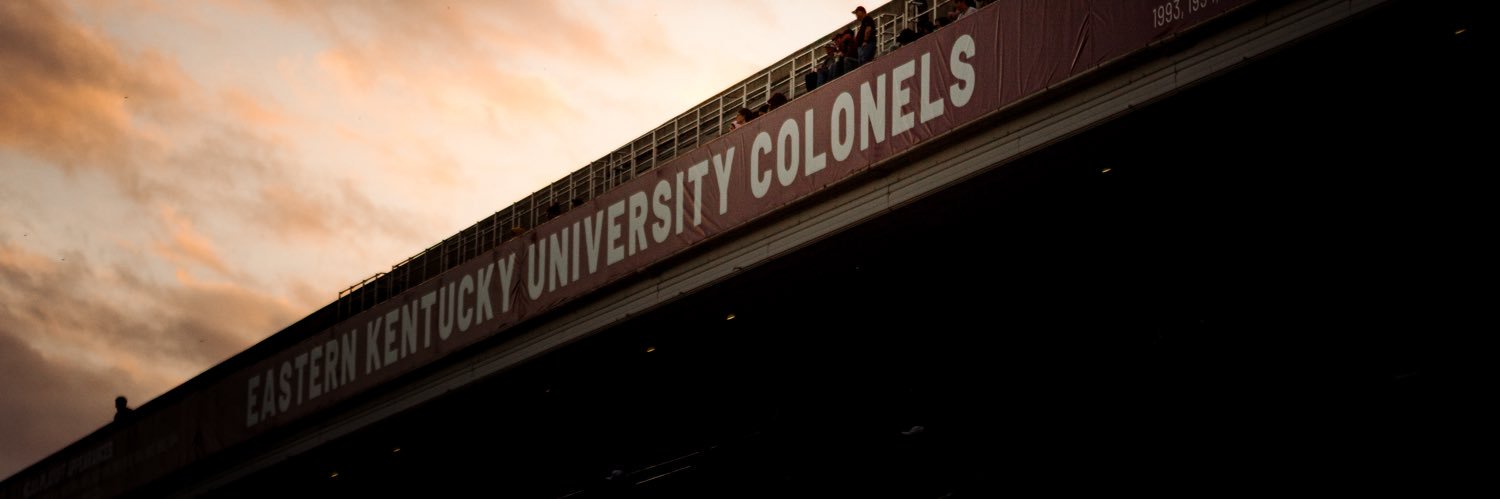 EKU Football's banner