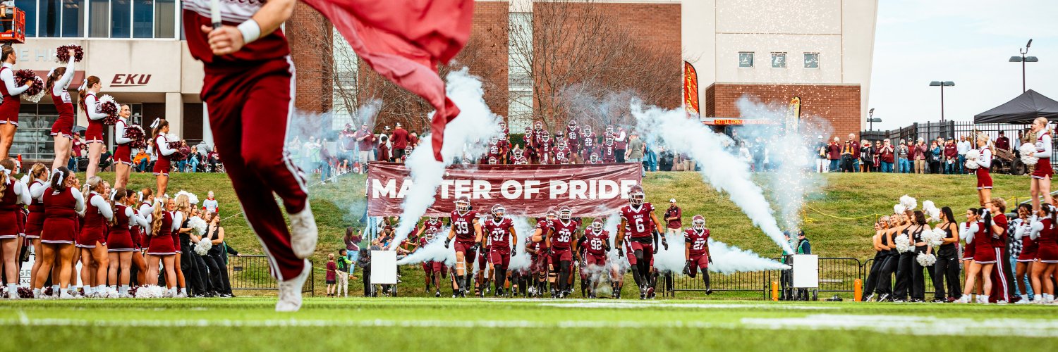 EKU Football's banner