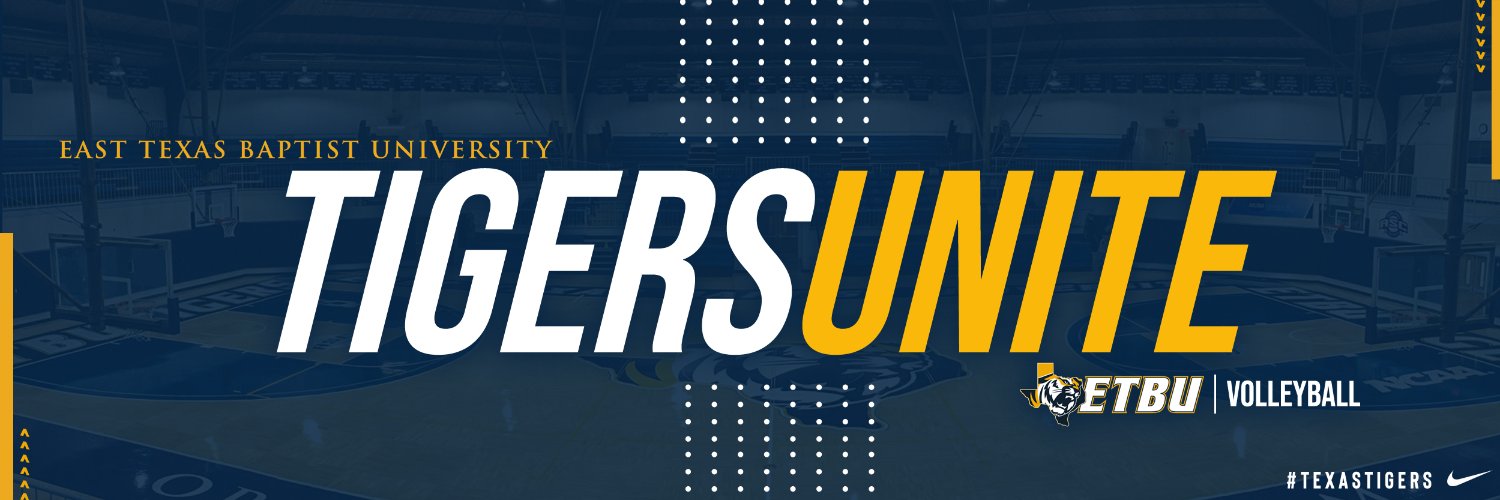 ETBU Volleyball's banner