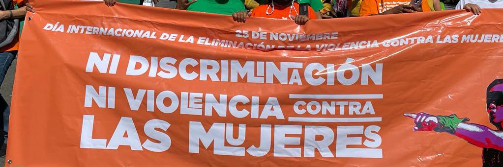 Natalia Mármol's banner