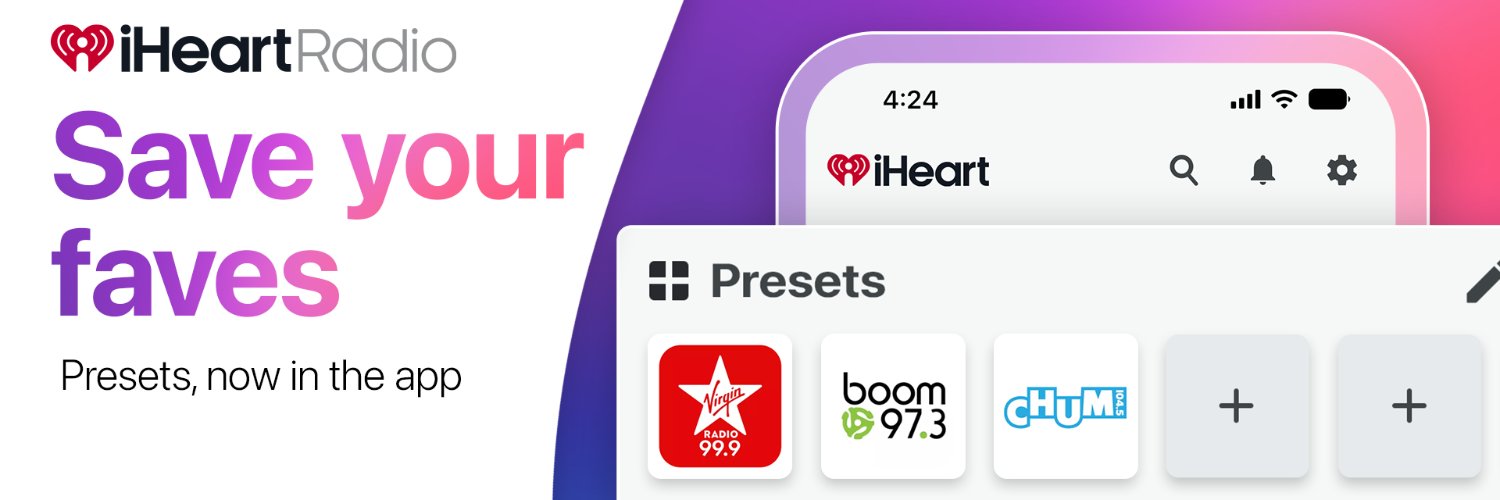 iHeartRadio Canada's banner