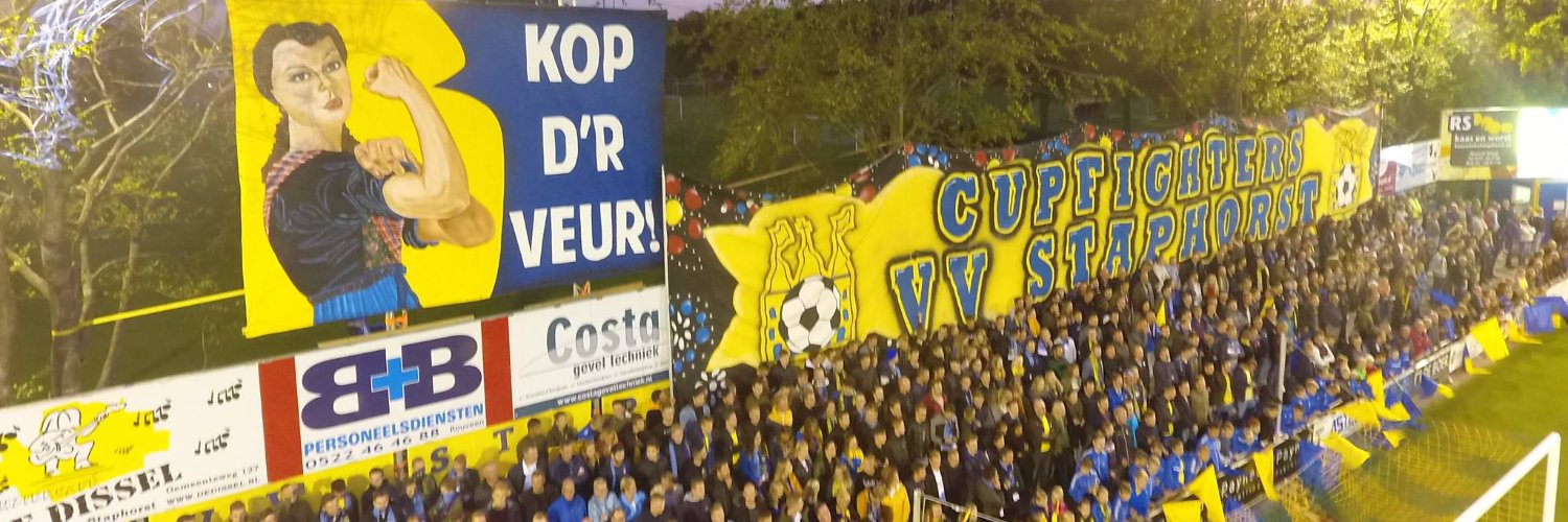 vv Staphorst's banner