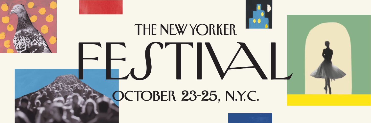 New Yorker Festival's banner