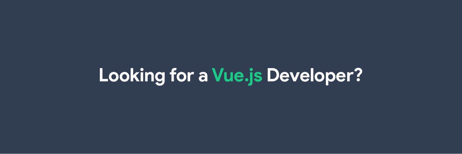 VueJobs: The #1 Vue.js job board's banner