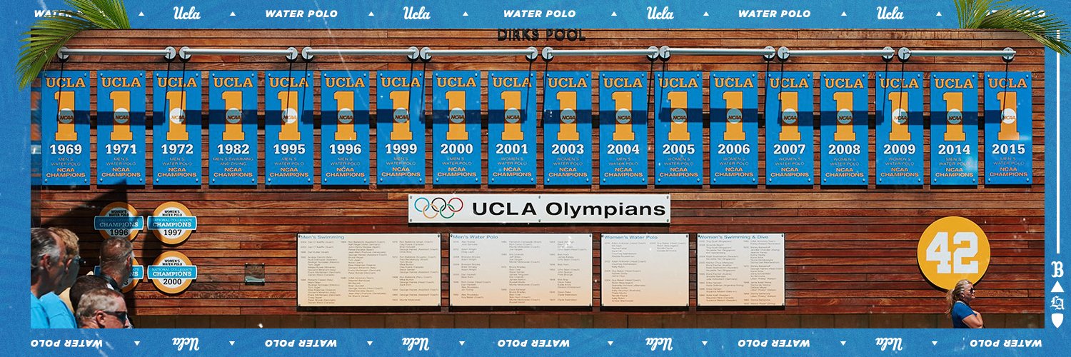 UCLA Water Polo's banner