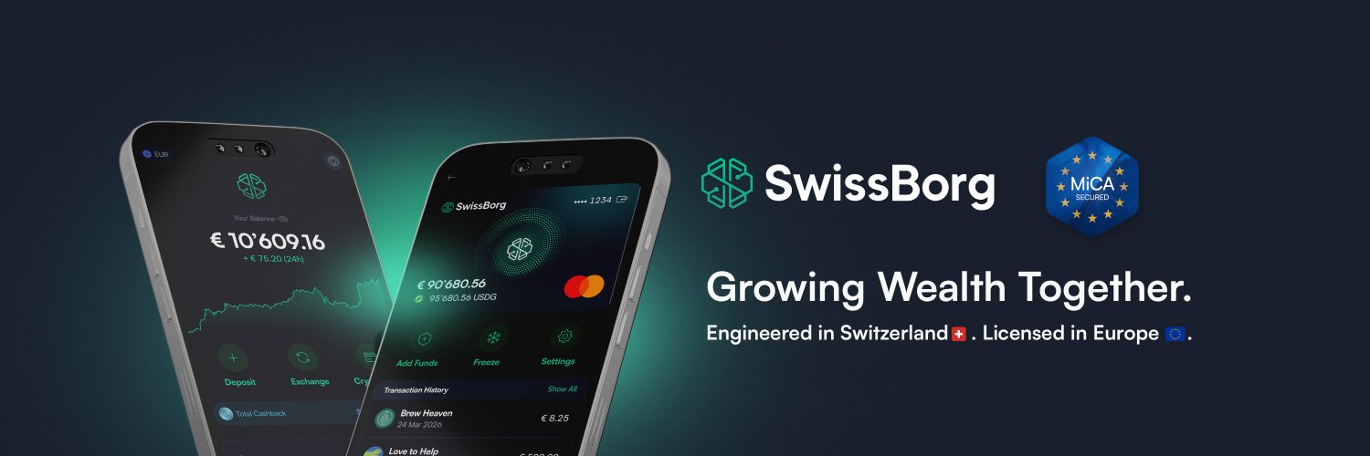 SwissBorg's banner