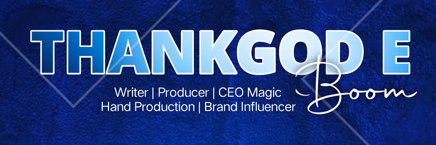 THANKGOD E 💥's banner