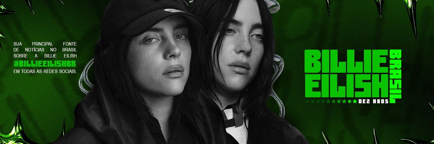 Billie Eilish Brasil's banner