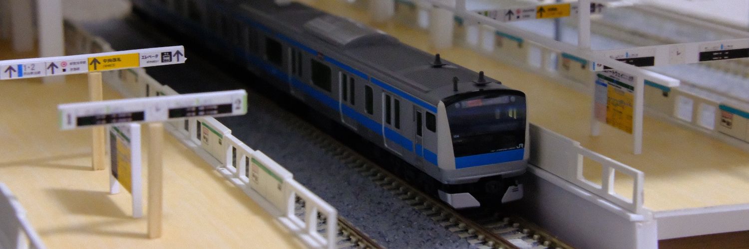 n scale model's banner