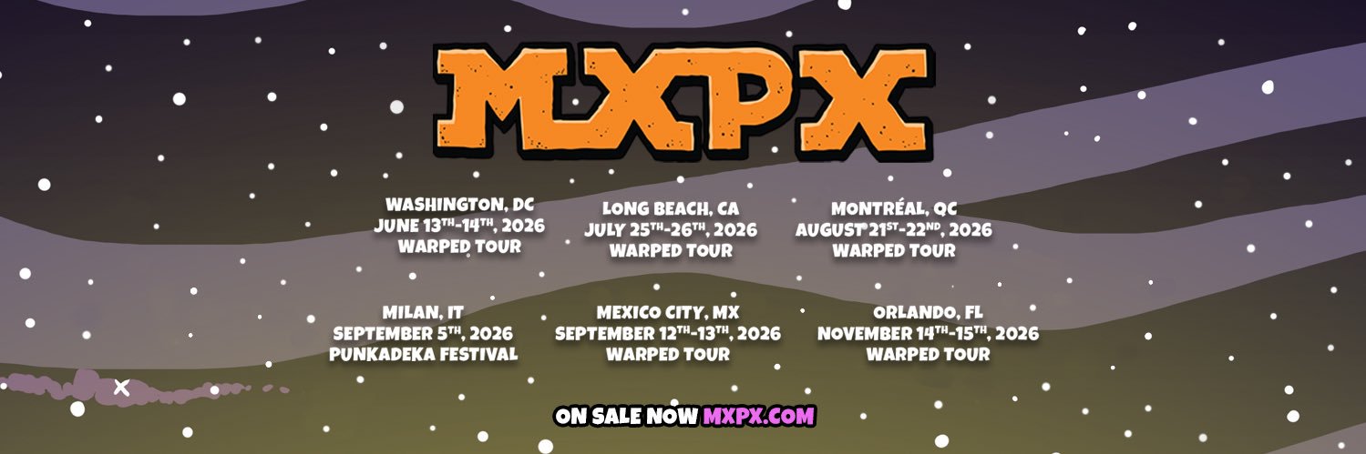 MxPx's banner