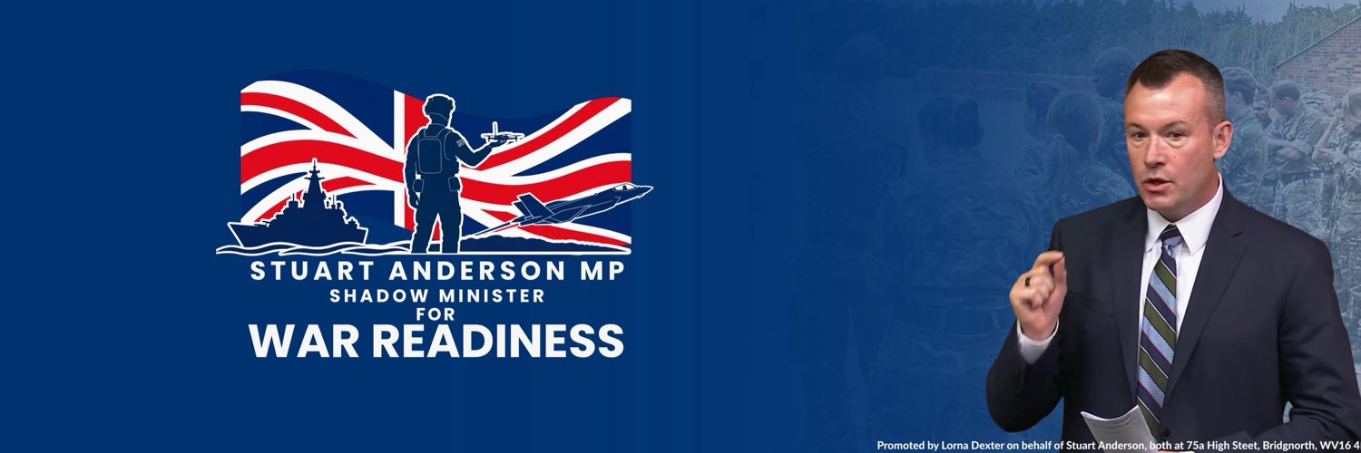 Stuart Anderson MP's banner