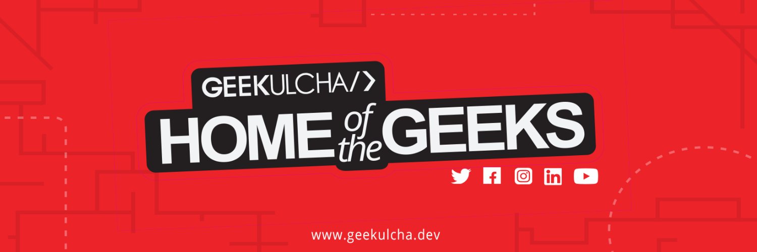 G E E K U L C H A 🇿🇦's banner