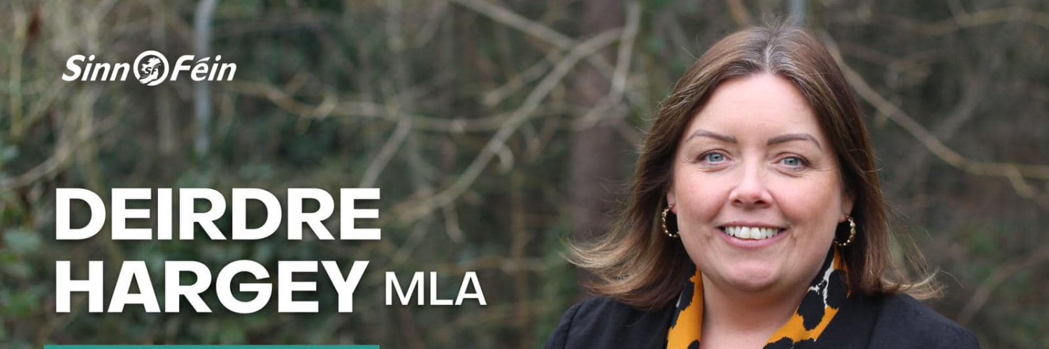 Deirdre Hargey's banner