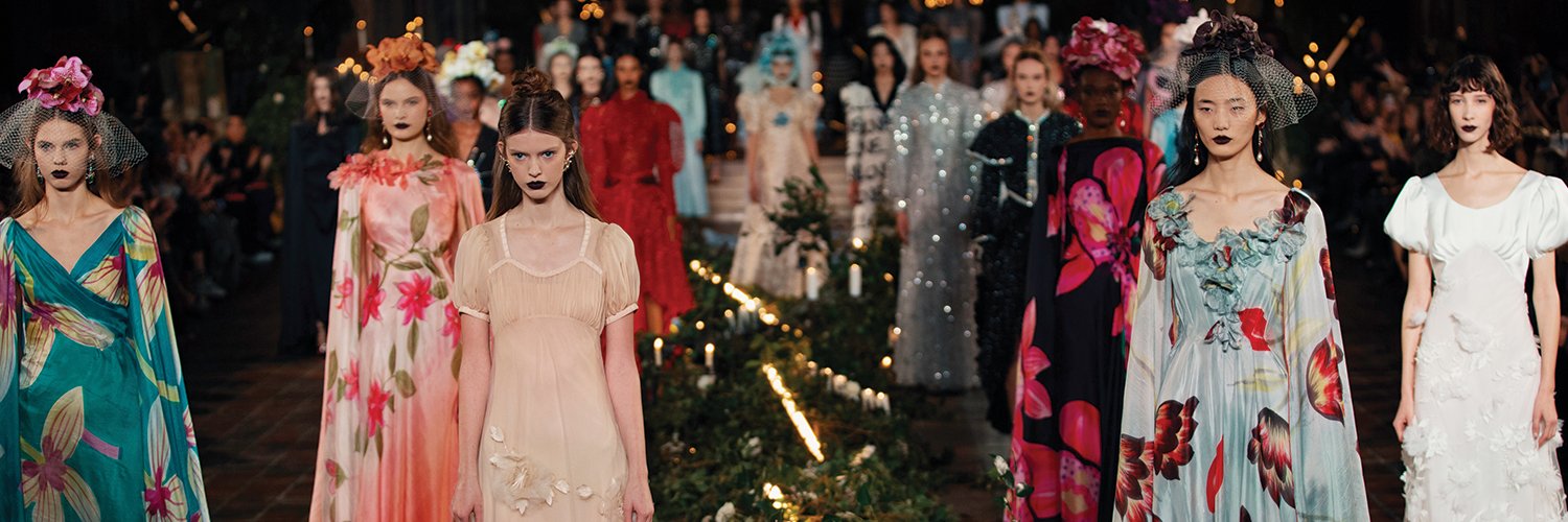 Fashion Week's banner