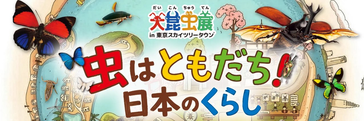 大昆虫展's banner