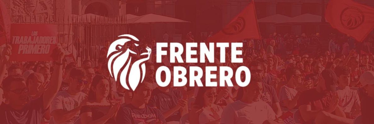 Frente Obrero España's banner