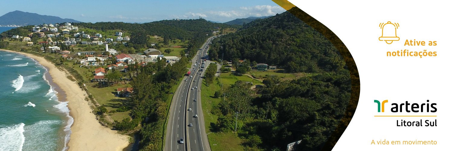 Arteris Litoral Sul's banner
