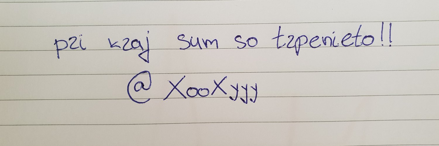XooX's banner