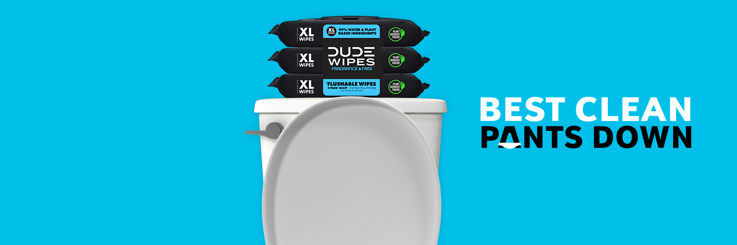 DUDE Wipes's banner