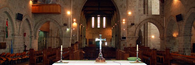 All Saints' Cathedral, Nairobi's banner