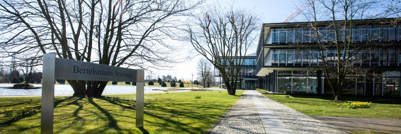Bertelsmann Stiftung's banner