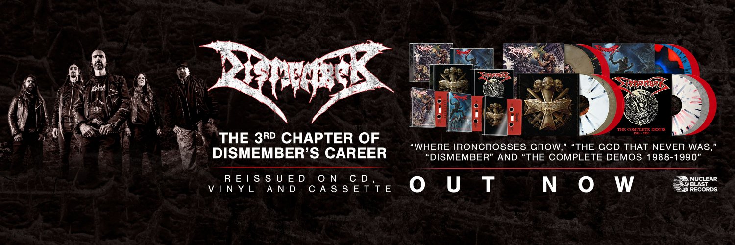 DISMEMBER Official's banner