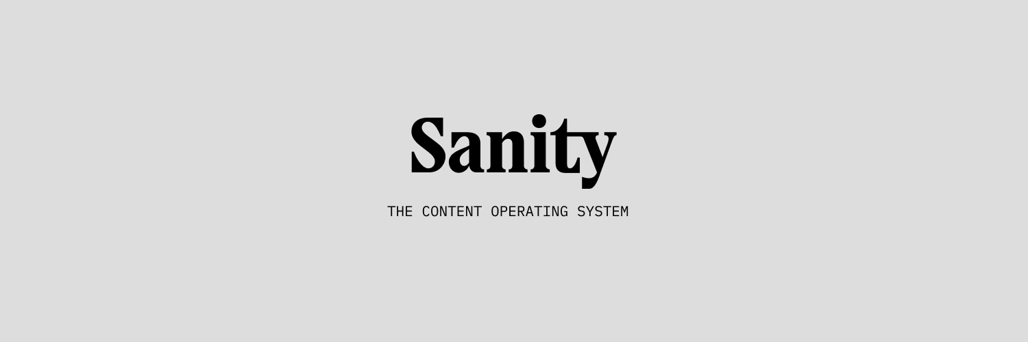 Sanity's banner