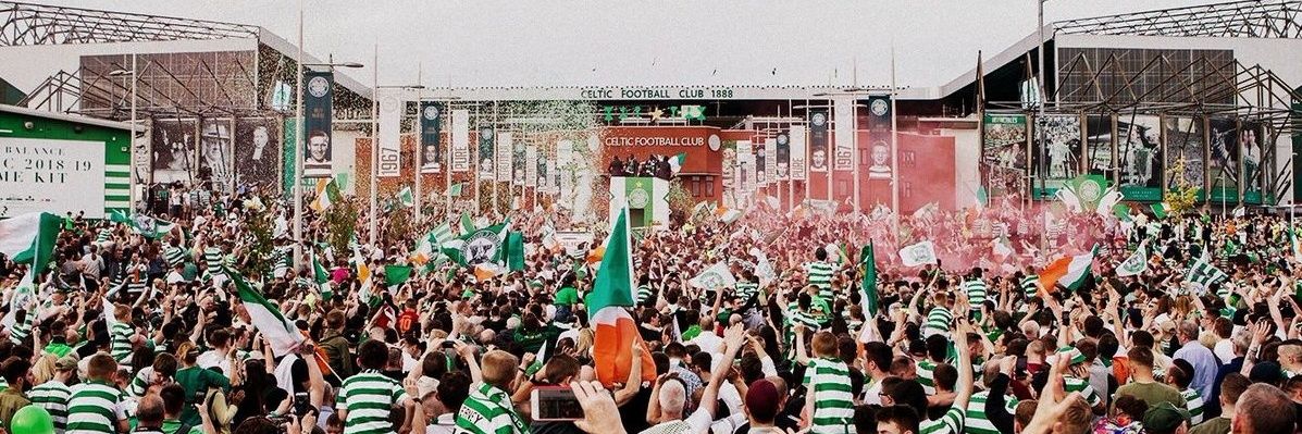 Glasgow's Green & White's banner