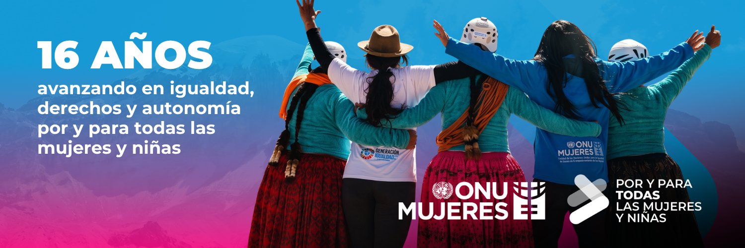ONU Mujeres's banner