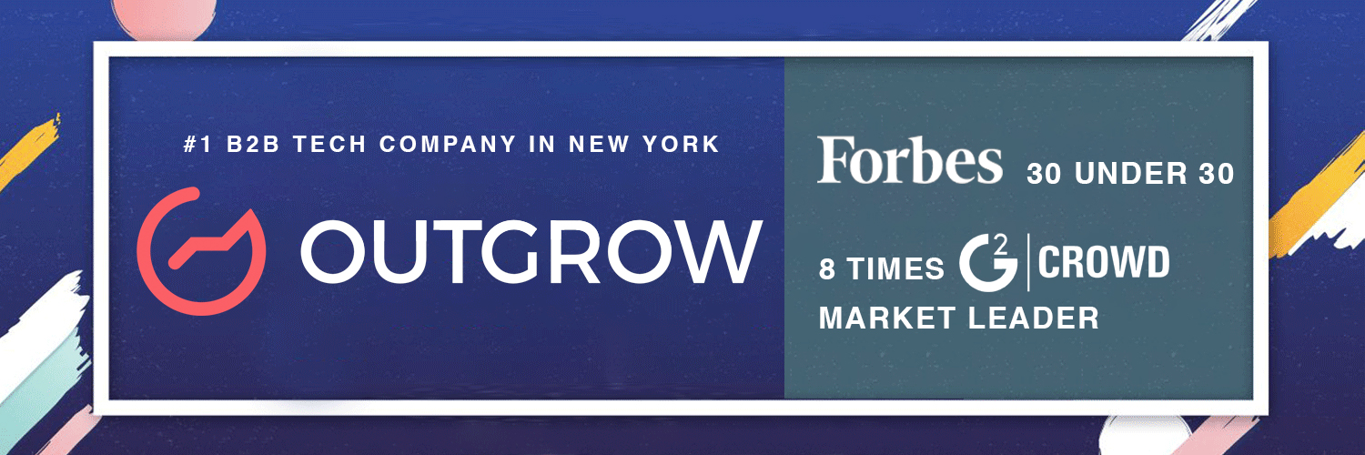 Outgrow's banner