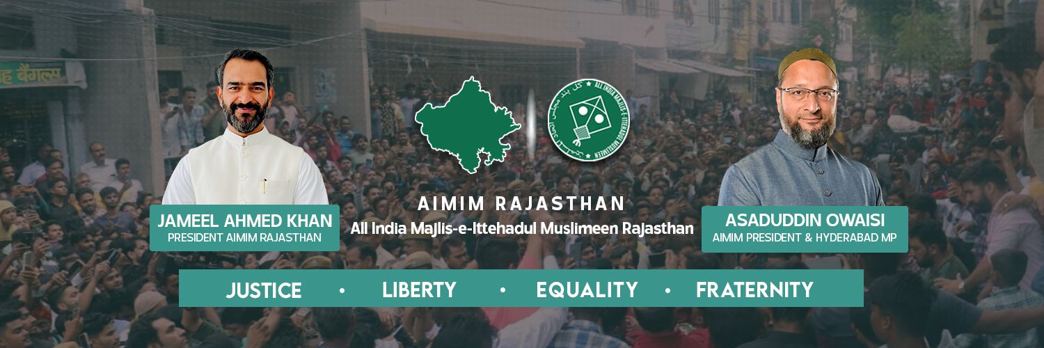 AIMIM Jaipur Official's banner
