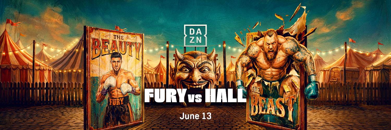 DAZN Boxing's banner