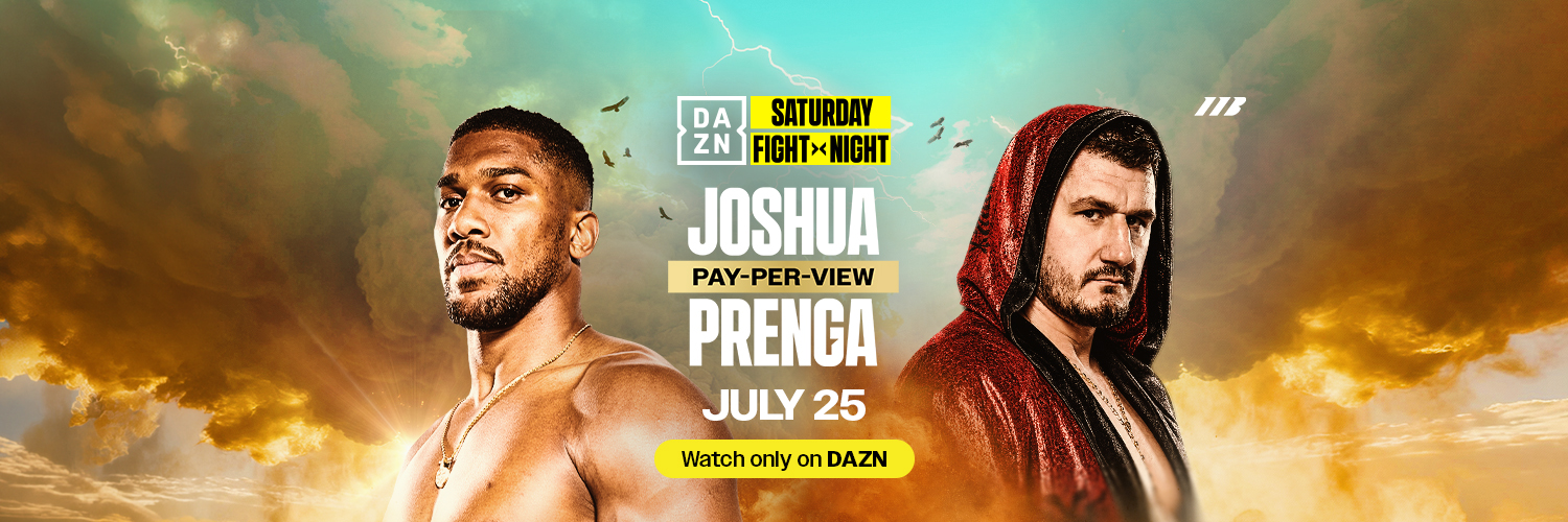 DAZN Boxing's banner