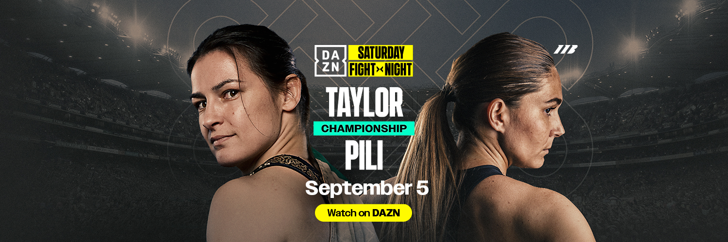 DAZN Boxing's banner