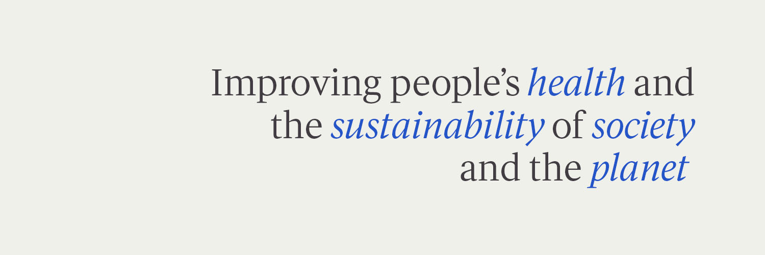 Novo Nordisk Foundation's banner
