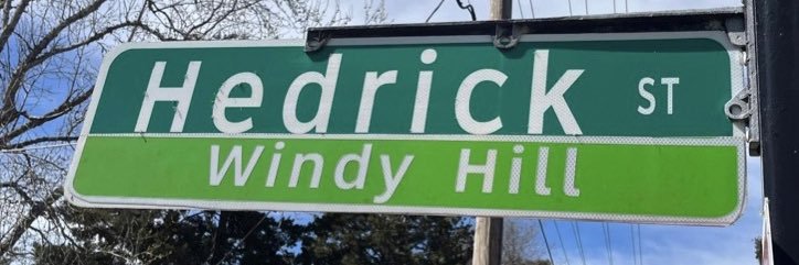 Chad Hedrick's banner