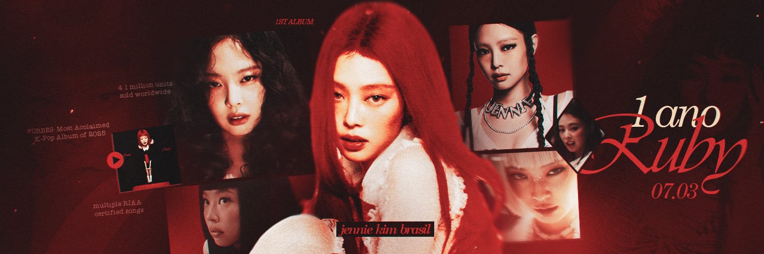 JENNIE KIM BRASIL's banner