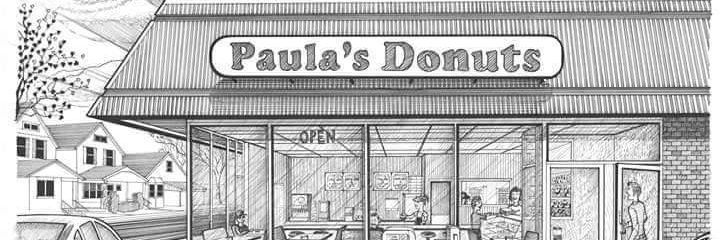 Paula's Donuts's banner