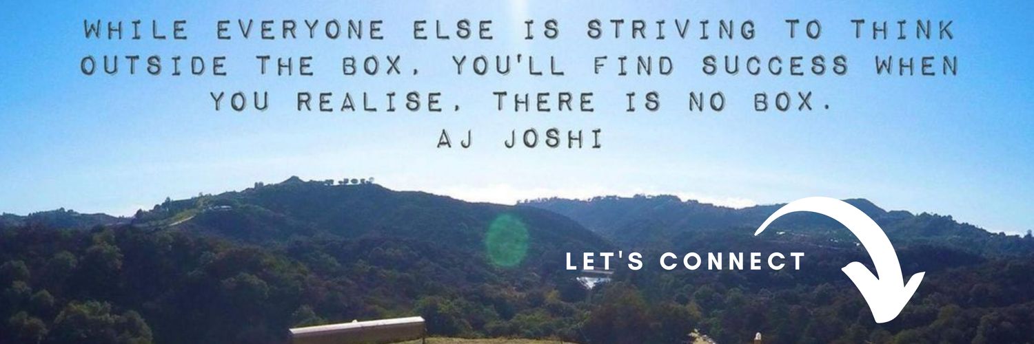 AJ Joshi's banner