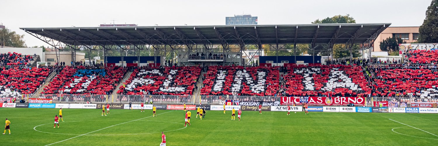 FC Zbrojovka Brno's banner