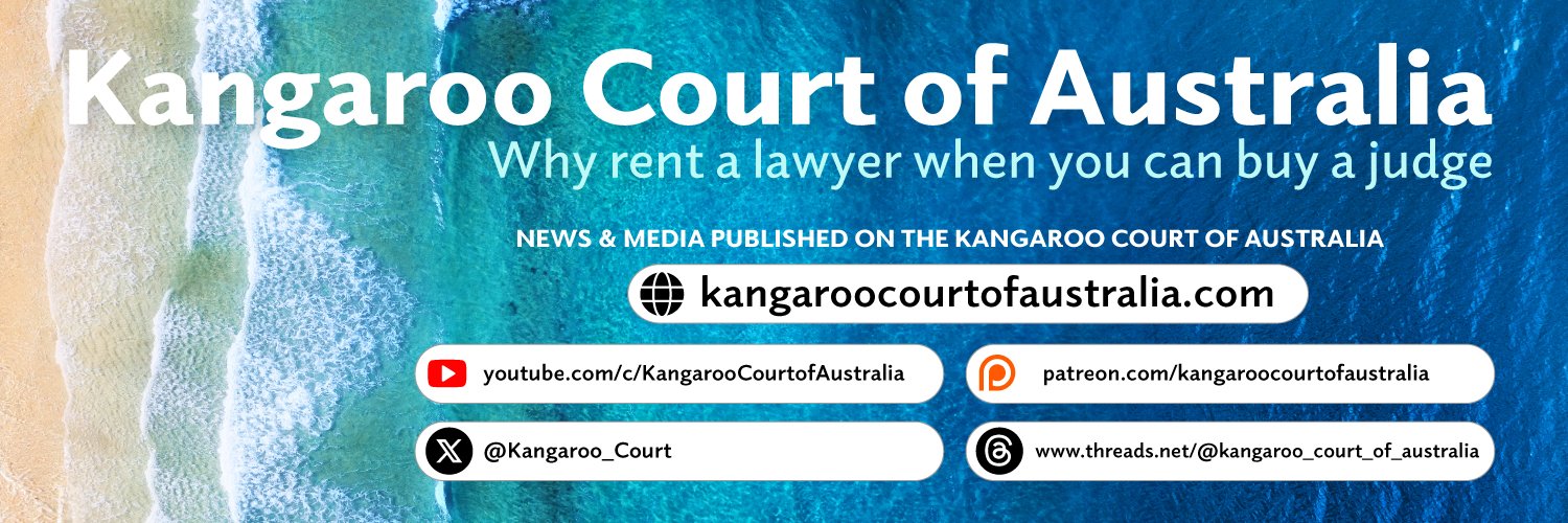 Kangaroo Court of Australia - Shane Dowling's banner