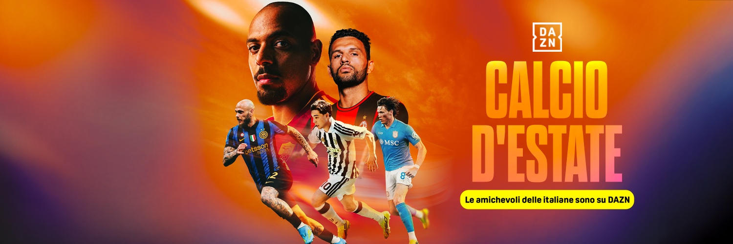 DAZN Italia's banner
