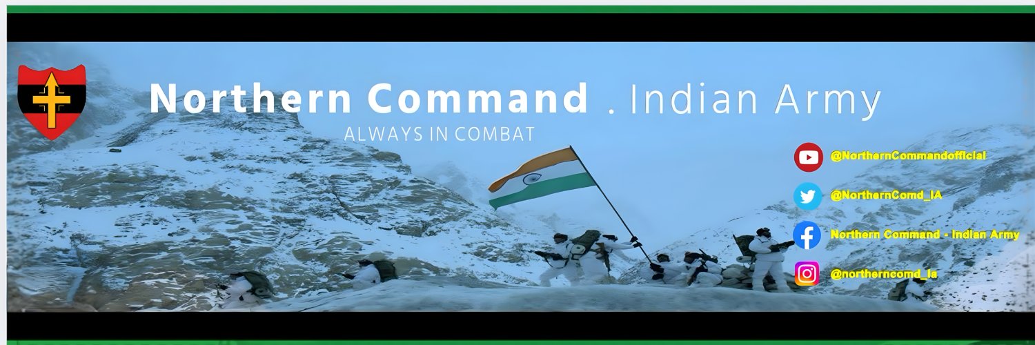 NORTHERN COMMAND - INDIAN ARMY's banner