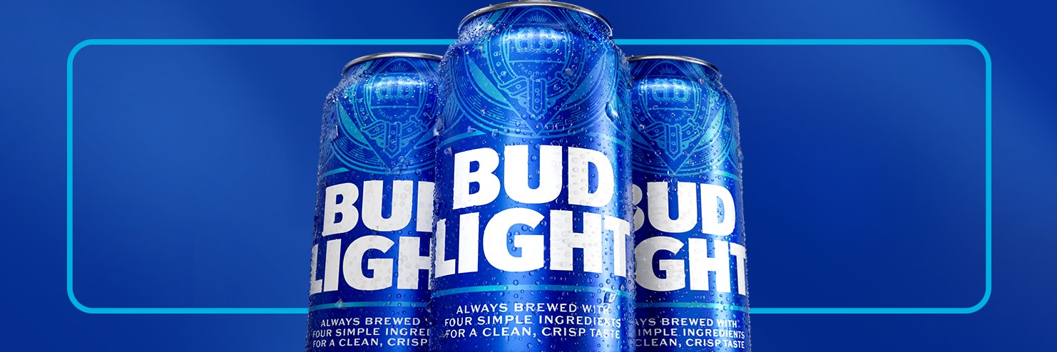 Bud Light's banner
