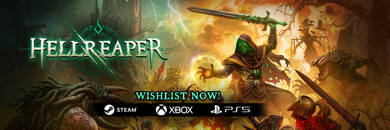 Awesome Games Studio | wishlist HELLREAPER! 🔥's banner