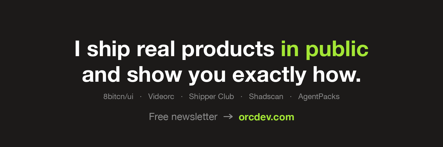 OrcDev's banner