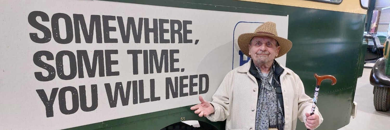 Sylvester McCoy's banner
