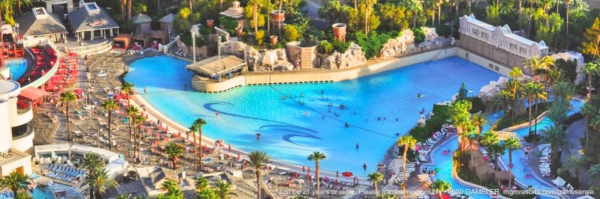 Mandalay Bay Resort's banner
